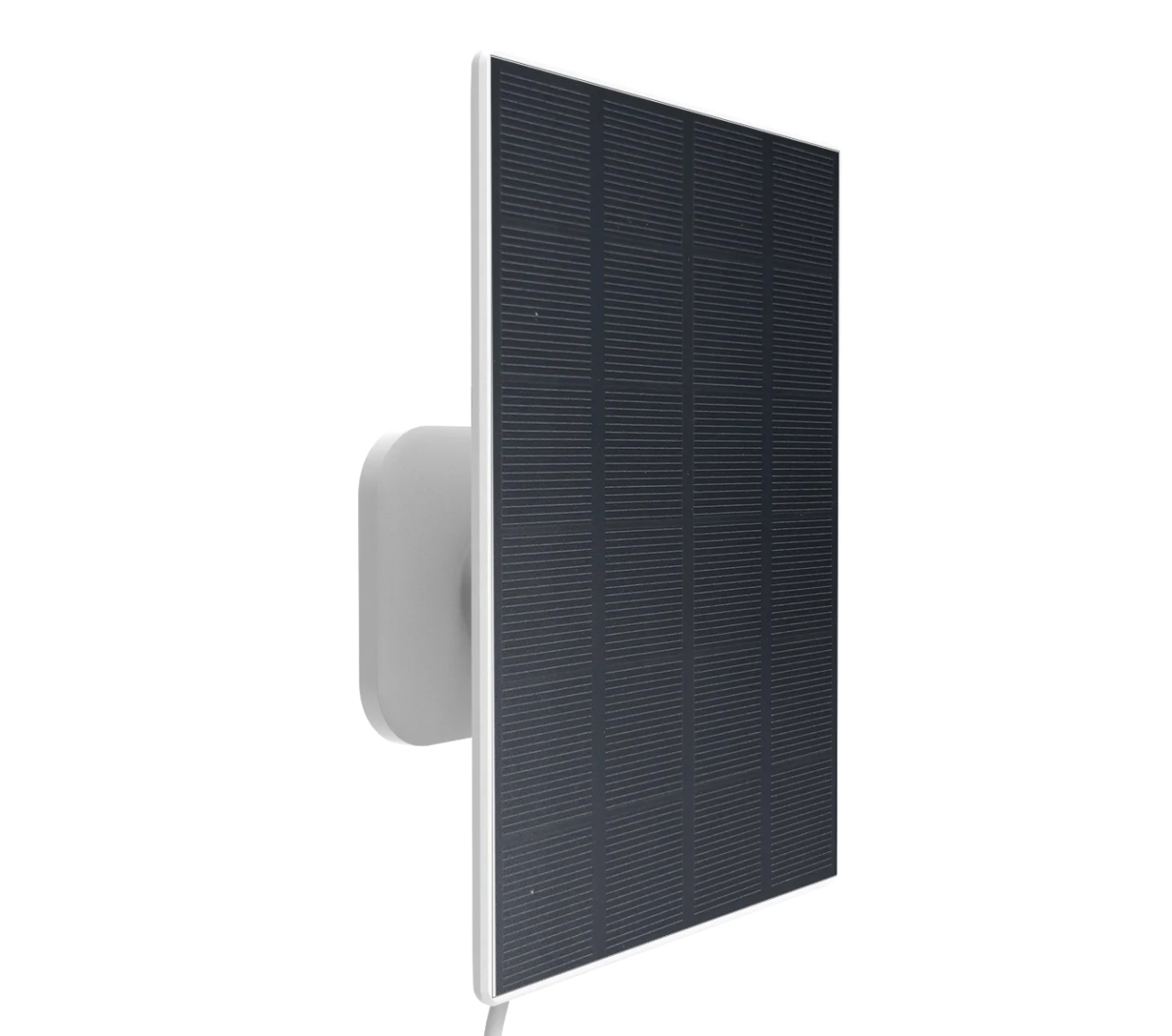 Yale Solar Panel Charger for Smart Outdoor Camera, weather resistant with built-in 2 meter long USB- cable